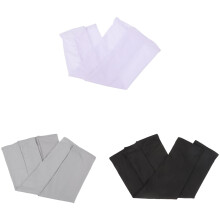 3Pairs Polyester Cooling Sun Protector Arm Sleeves Anti-Uv for Cycling