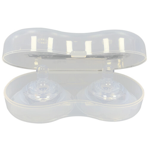 1Ensemble Coques Silicone Transparent Protection Mamelons Allaitement
