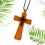 2pcs silicone cross necklace pendant mold for epoxy casting 8