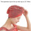 (red) 2pcs Microfiber Hair Towel Wrap For Women V 2