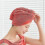 (red) 2pcs Microfiber Hair Towel Wrap For Women V 5