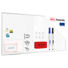 Whiteboard dry erase magnetic surface aluminium frame 200x100 cm PREMIUM EXPO