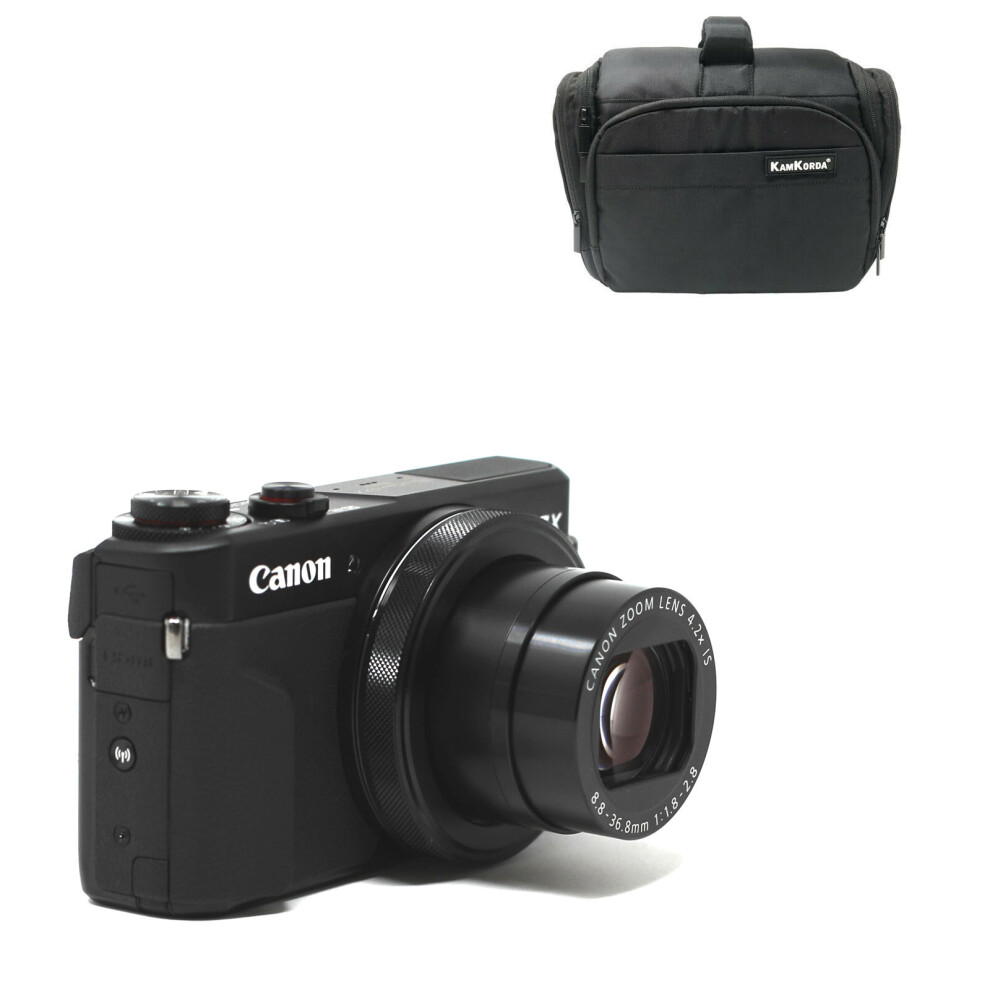 Kamkorda Bag + Canon Powershot G7 X Mark Ii Digital Camera 799879617470