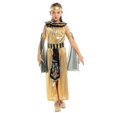 (M-Greek goddess, Orange) Girl Carnival Purim Greek Goddess A-thena Costume Halloween Empress Rome Fancy Party Dress