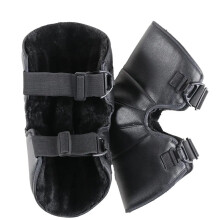 Motorcycle Knee Pads PU Leather Windproof Coldproof Winter Outdoor Warm Protective Guard Accessories