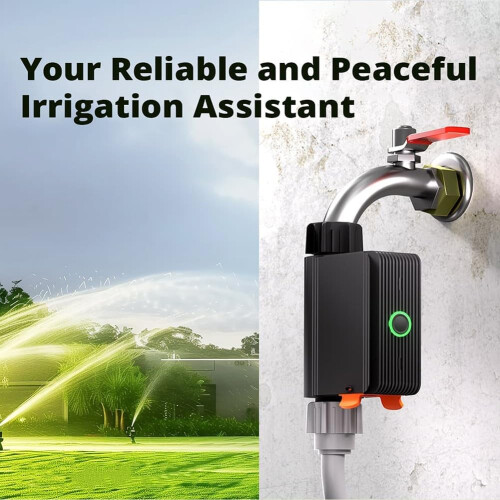 Zigbee Smart Water Valve, IP55 Rated, Automatic Irrigation, Smart Timing Switch, Remote Control Model B 2