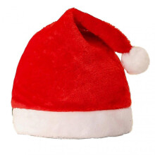 (J) Christmas Hat Cute Cartoon Stretchy Plush Ball Snowman Elk Santa Claus Hat Party Supplies