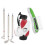 Golftasche, Stifthalter mit Uhr, Kartenetui-Set 7