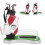 Golftasche, Stifthalter mit Uhr, Kartenetui-Set 8