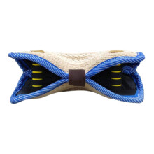 Dog Bite Pillow With Handles For Medium To Large Dogs, Tough Jute Tug Toy For Puppy Training And Interactive Play