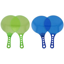 2 paar plastic badmintonplankjes, strandrackets voor outdoor