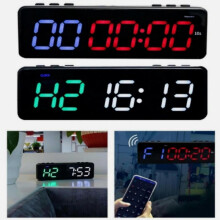 Gymnext Flex Timer - Home Edition - Bluetooth App-controlled Led Interval Timer,50% Offer