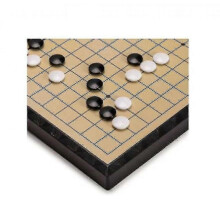 Framgångsrikt schackspel Gobang magnetiskt hopfällbart pusselschackbräde med bärbart paket