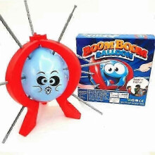 Barnens ballongpoppande spel, exploderande ballongspel, festspel, leksak, sociala brädspel, pinnar f