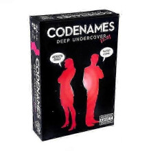 Lark & Clam Codenames Deep Undercover 2.0 - Spelkvällsfest Brädspel För Vuxna, Begränsad Upplaga [
