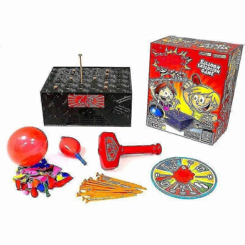 Box Knock Box Trick Parodi Föräldra-barn-interaktion Ventilationsleksak Prankballongexplosion ventil