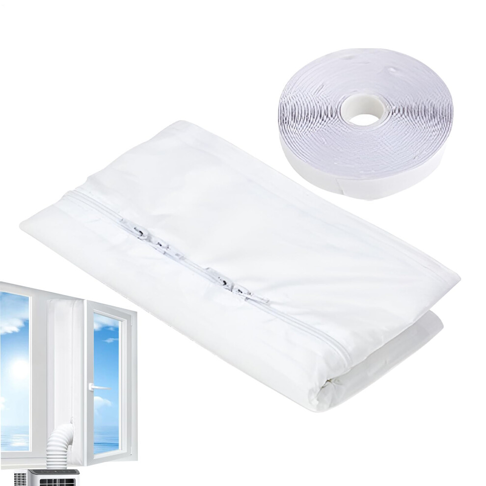 Ac Window Sealing Kit Portable Window Vent Kit Waterproof Stop Guard For Tumble Dryers Easy To Install No Drilling Needed 9016109157812