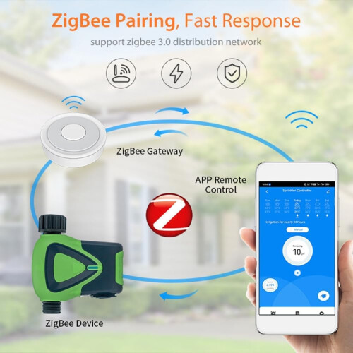 ZigBee Waterer Smart Garden Waterer Single Way Multifunctional Model B 2