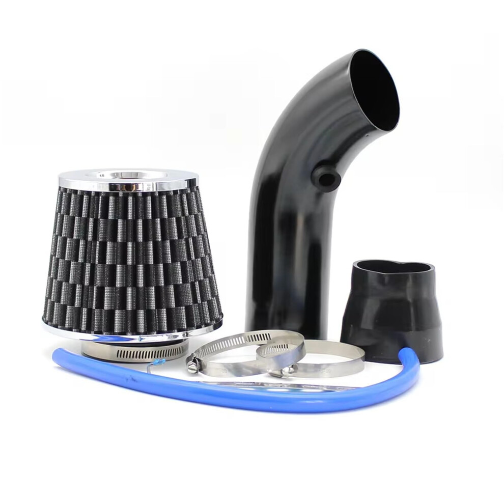 Air Intakes 76Mm Aluminum Pipe Kit For Cold Air Intake Winter Mushroom Head High-Flow Filter Black 9016109157935