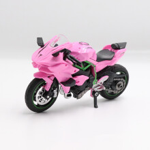 -71:18 Ninja hx816 H2R Diecast Motorrad Modell Praktikable Shork-Absorber Spielzeug Für Kinder Gesch
