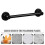Small Towel Racks For Bathroom Black Aluminum 1pack 10
