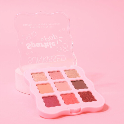 Sunkissed Sparkle & Pop Eyeshadow Palette 9x0.7g 1
