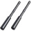Arrow Insert Adapter Connect Aluminum Construction ID4 2mm Inner Diameter Broadhead Compatibility 12 Pack Silver 6x7.5mm 5
