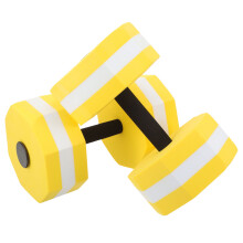 2 watergevulde gewichten voor fitnessoefeningen in zwembad