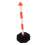 Traffic Delineator Post Cones Orange With Fillable Base Movable Anti-Collision Column For Parking Construction 1