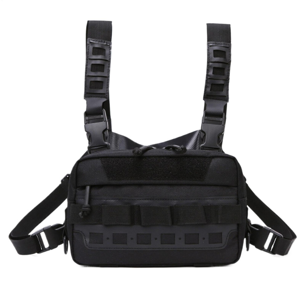 Chest Rig Waterproof Outdoor Bag Large Capacity Polyester Oxford Cloth Multicolored Adjustable Straps For Fishing Hiking-image-OPC-PKT6MC9-NEW