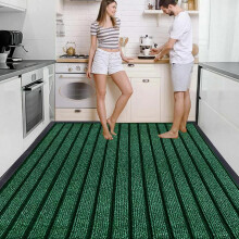 (Green Rubber Mat, 60 x 180 cm) Heavy Duty Rubber Barrier Mat Small Large Door Mat Hallway Runner Kitchen Rugs entryway mat