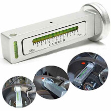 Four-Wheel Alignment Magnetic Level Gauge Camber Adjustment Aids Magnet Positioning Car Castor Strut Wheel White
