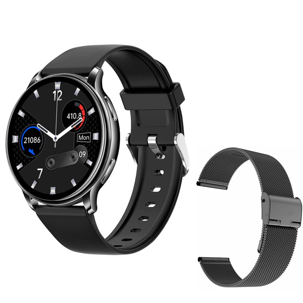 1.32" Touch Screen Smart Watch - 13 Sport Modes, Heart Rate, Blood Oxygen, Ip68 Waterproof, Android/Ios Compatible Light 9354506014179