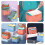 1 set melkpoederdoos 360 ml babyformule opbergcontainer 6