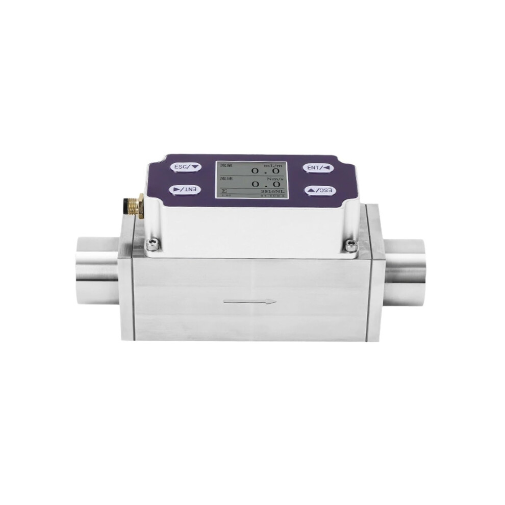 Water Flow Sensor Thermal Mass Mems Gas Flow Meter Rs485 Digital Sensor 0-200 L/Min For Oxygen, Hydrogen, Argon 9084446160741