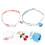 2Pièces Colliers Chic En Tissu Pour Animaux Usage 2