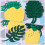 2 sets ananas-bannerketten für - und hawaiiparty- 4