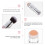 mini ölabsorbierende steinrollbälle, gesichtsmassager, make-up- 8