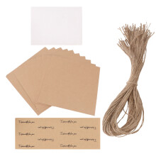 50Pcs DIY Kraft Paper Cones Vintage Candy Boxes Party Gift Holders