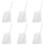6 Pcs Acrylic Display Stand Brochure Clear Rack Transparent 4