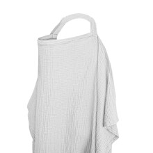 Breastfeeding Blanket For Nursing Moms, Soft Knit Fabric With Hoop, Car Seat Compatible, Lightweight Nursing Cover