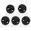 5 stuks Rubberen viool demper rond model viooldemper oefendemper 5