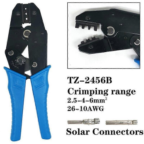 Photovoltaic Connector Crimping Pliers Solar Panel Installation Tools, Model: 2546B 2