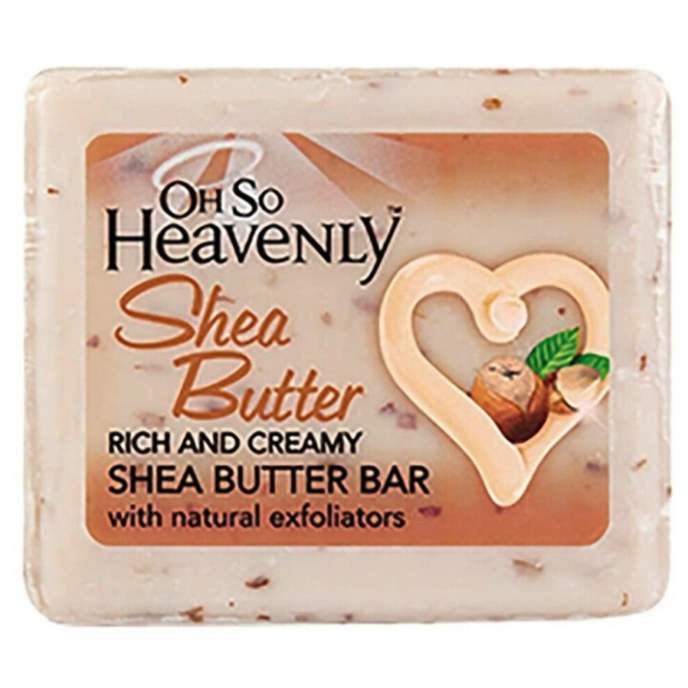 Oh So Heavenly Rich And Creamy Shea Butter Bar  Enriches Skin 150g