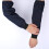 5 pares de compridas sarja impermeáveis (azul ) 4