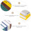 4 stuks boekmodel decoratie voor interieurversiering 7