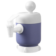 Manual Water Bottle Pump - Hand Pressure Pump With Spout - Portable Replacement Parts For 2-6 Gallon Bottle Coolers - Purple