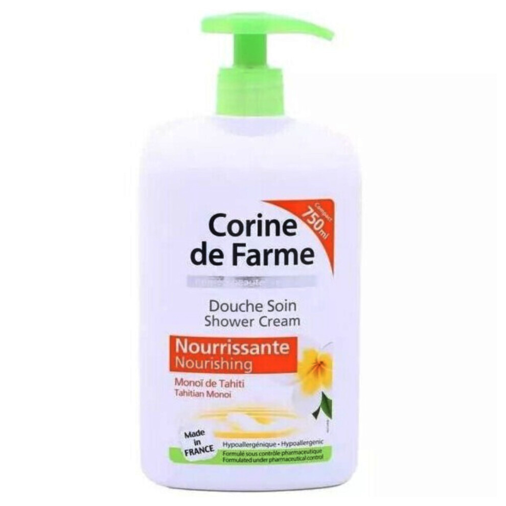 Cream Corine De Farme Nourishing Monoi De Tahiti Shower 750 Ml
