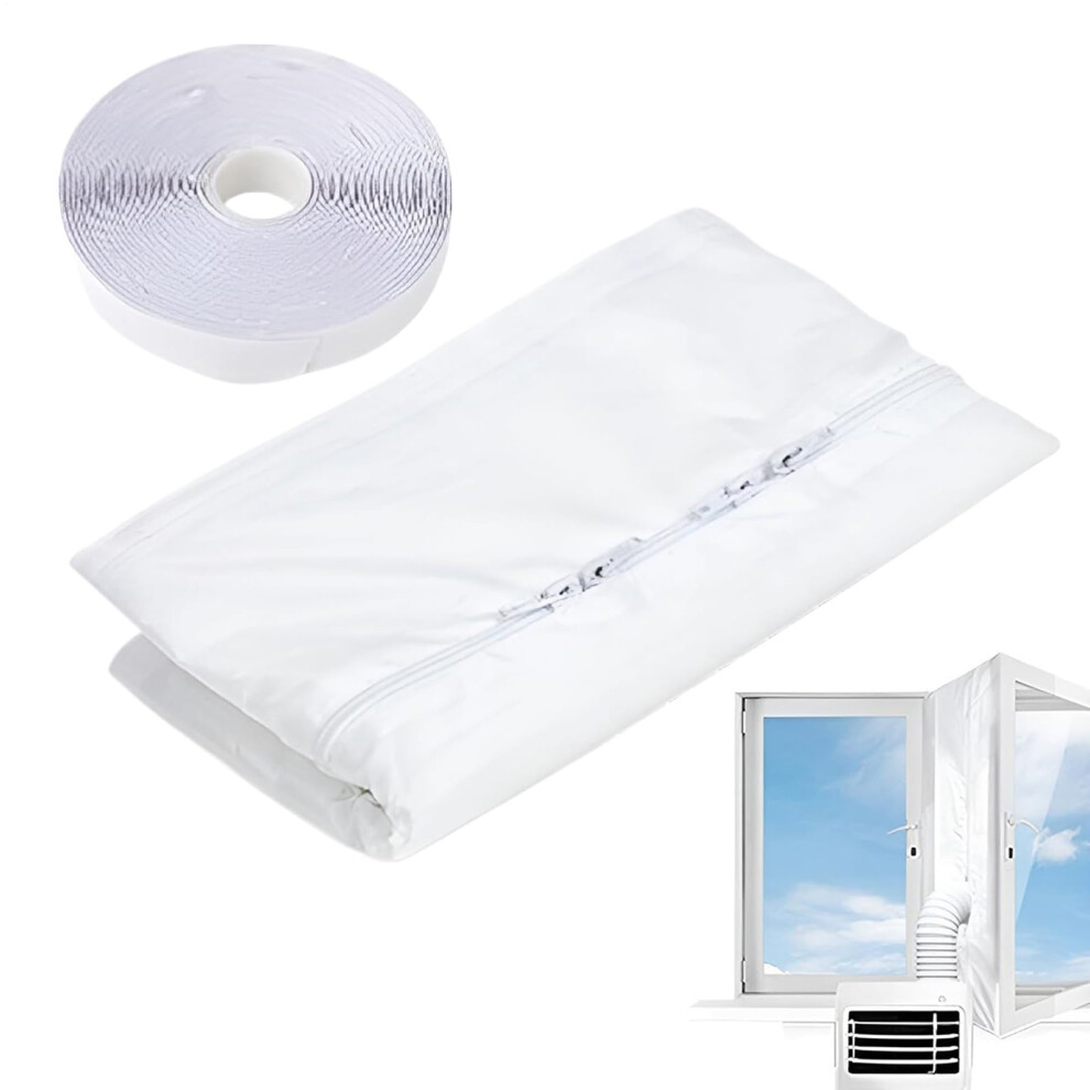 Window Seal For Portable Air Conditioner 82.68 X 35.43 In, Casement Vent Kit, Insulation Venting For Home And Garage 9084446162615
