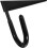 Iron Board Holder For Wall-Mounted Ironing Board Hanger Black Space-Saving Laundry Storage Rack 2